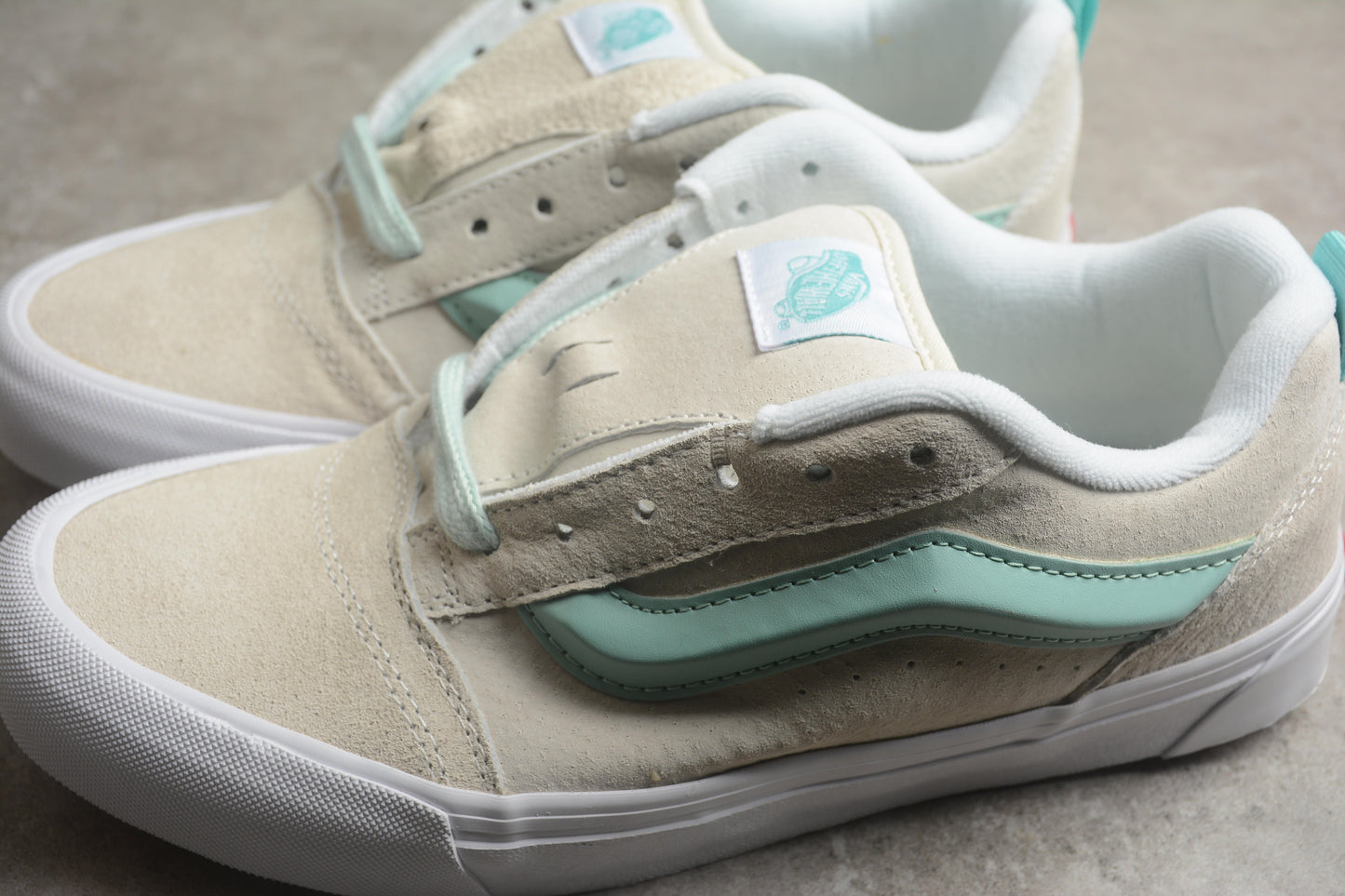 Vans Knu Skool beige aqua