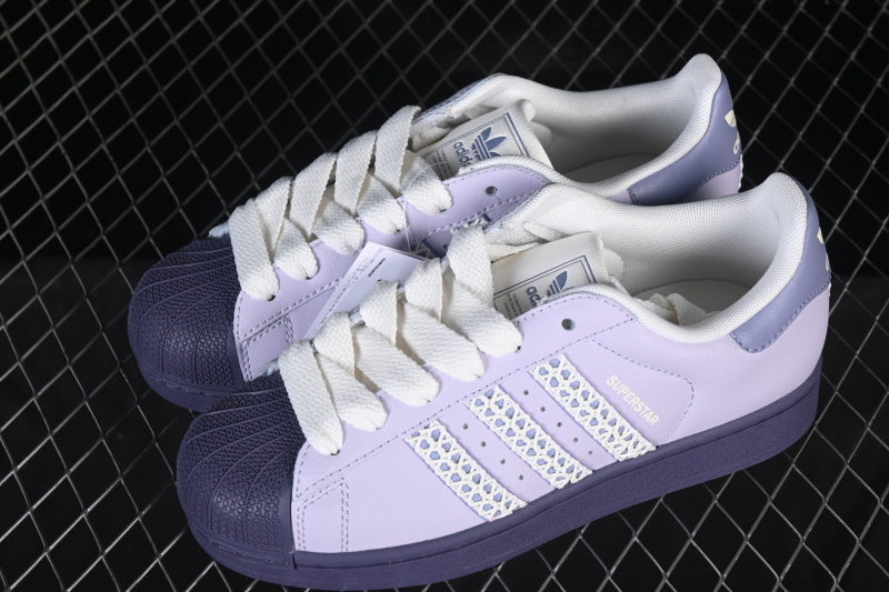 Superstar purple lilac white
