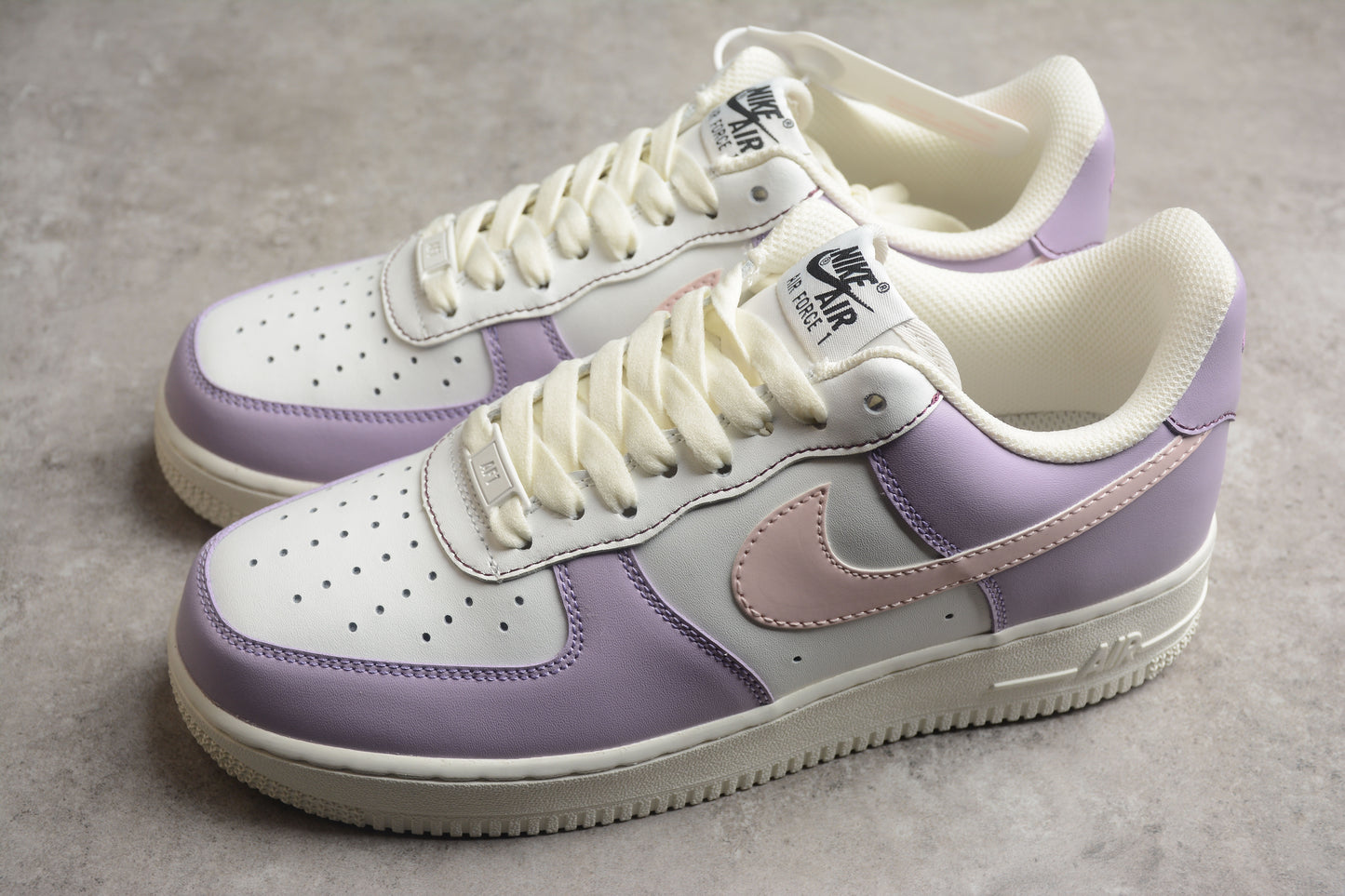 Air Force 1 purple white
