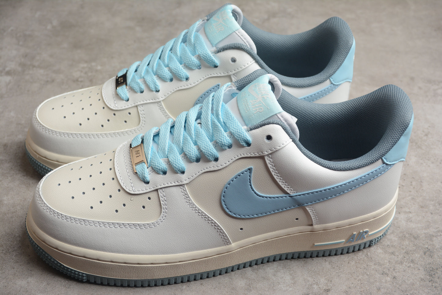 Air Force 1 white sky swoosh