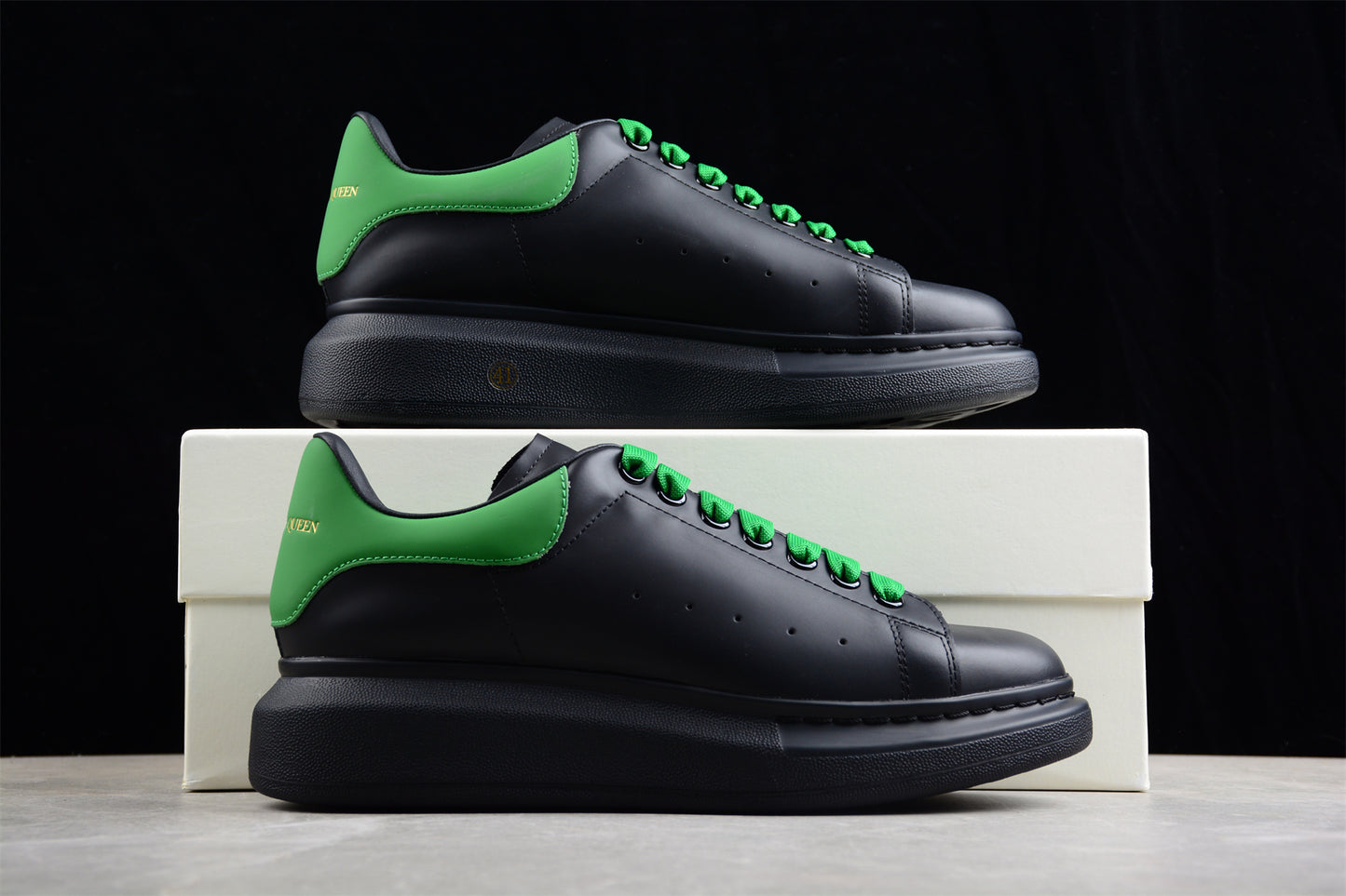 Alexander McQueen black green