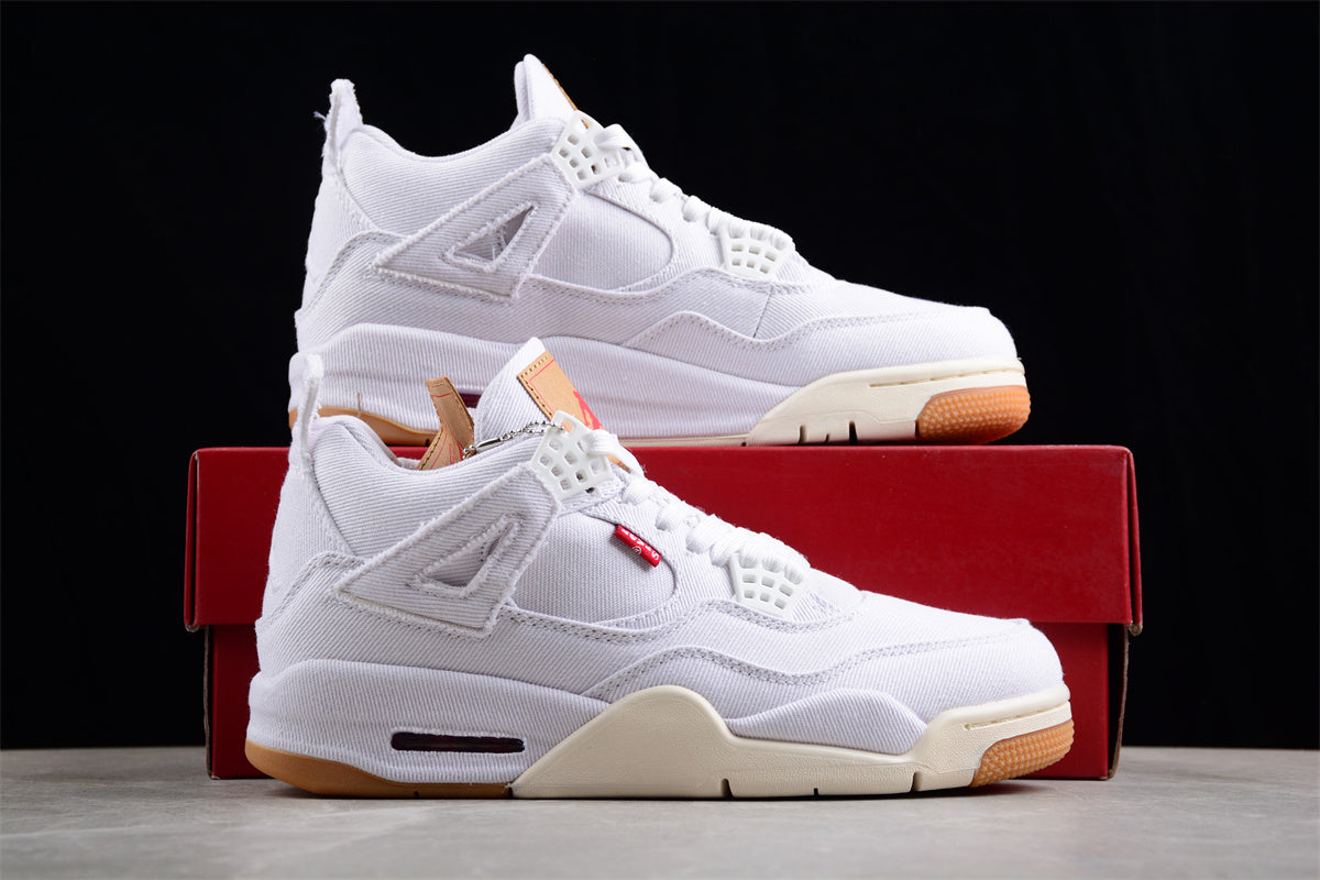 Jordan 4 denim white