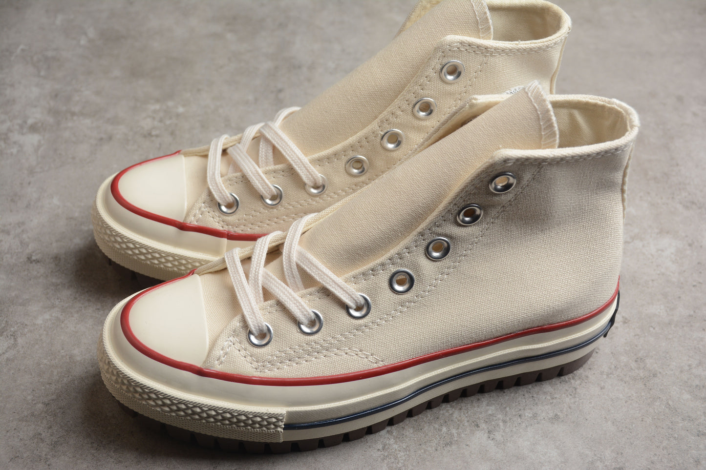 Converse trek hi parchment white