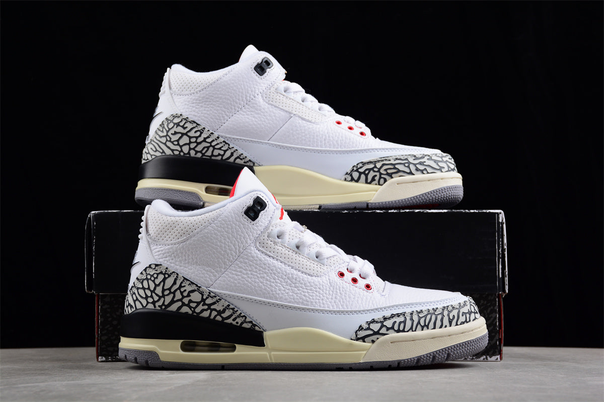 Jordan 3 white cement