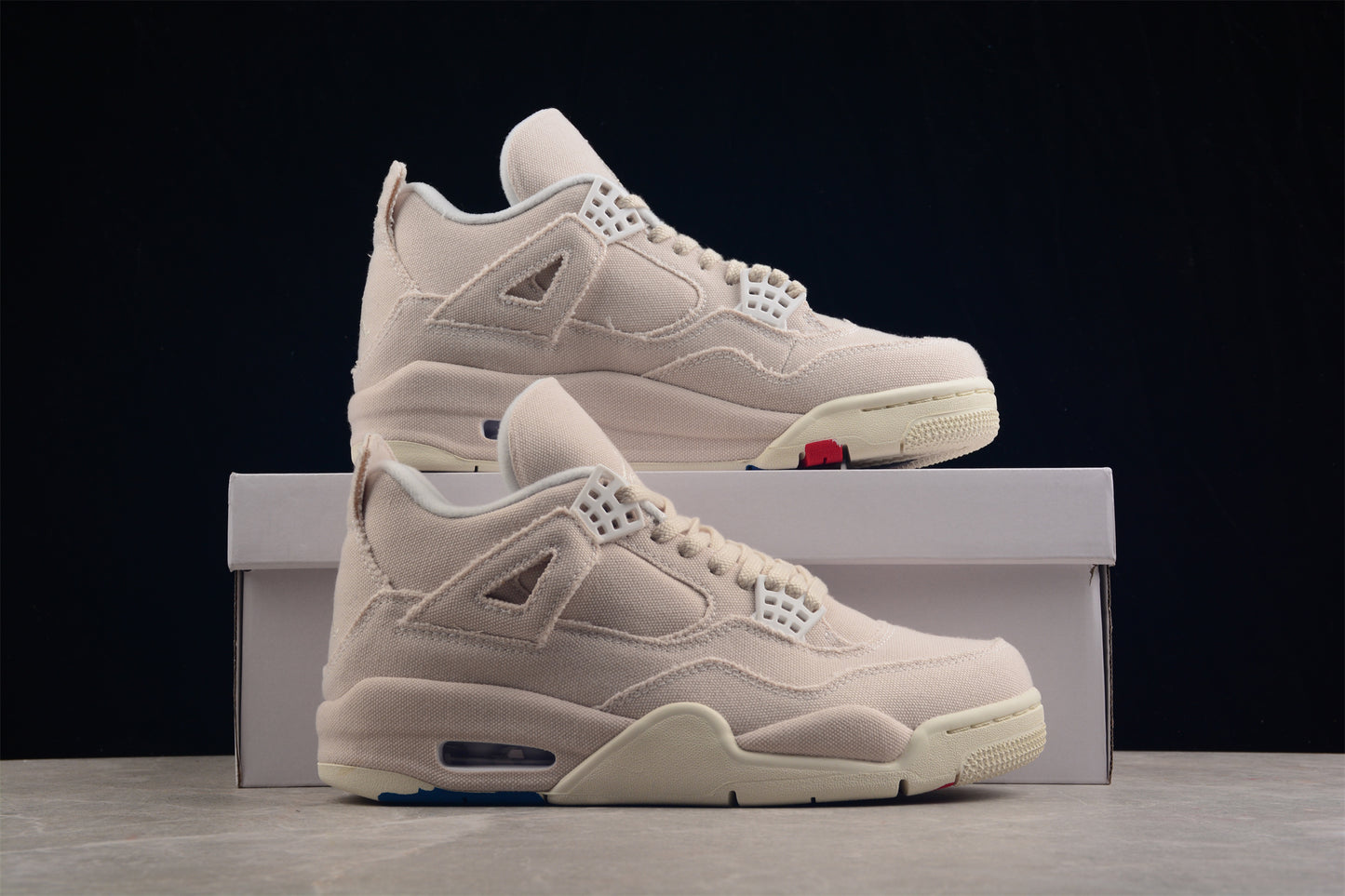 Jordan 4 canvas