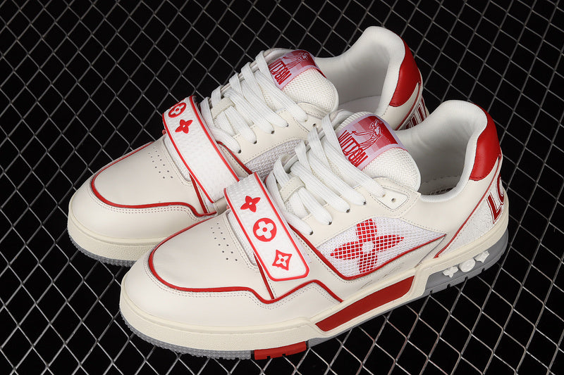 LV trainer monogram red