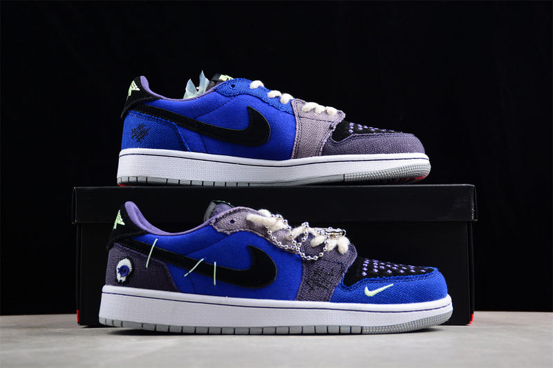 Jordan 1 Low "voodoo" blue