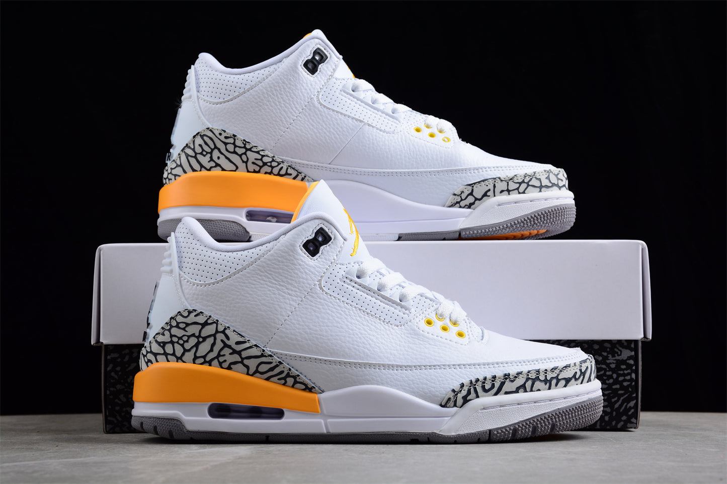 Jordan 3 retro laser