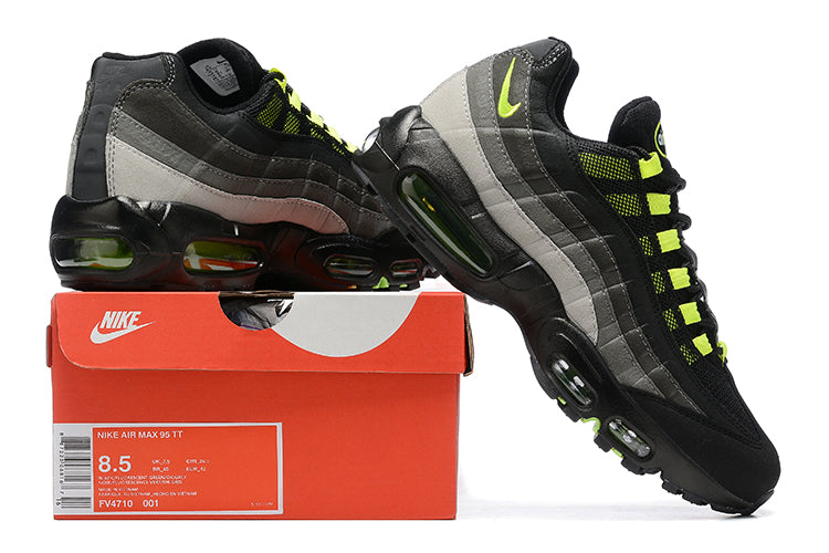 Air Max 95 black grey green swoosh