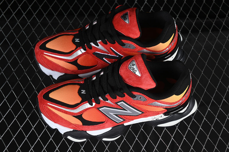 New Balance 9060 x DTLR fire sign red