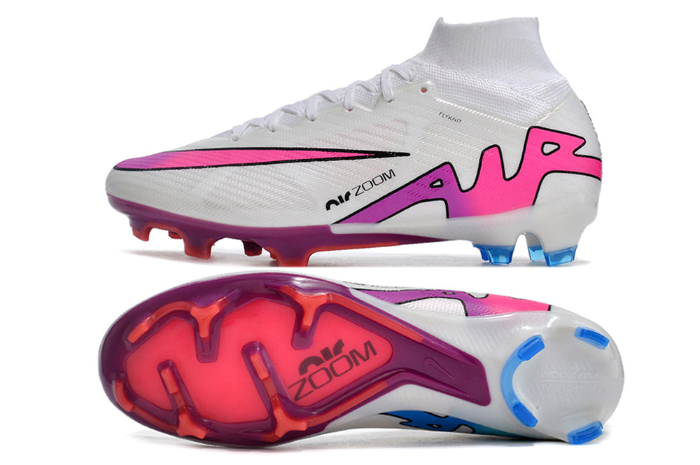 Mercurial Superfly white blue red shadow