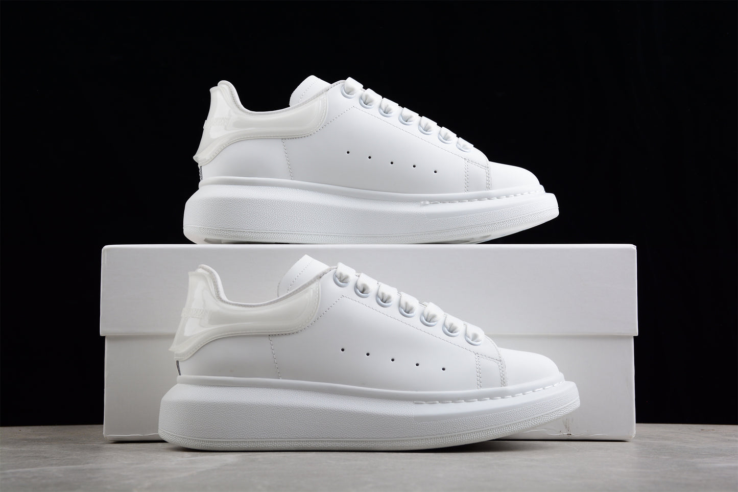 Alexander McQueen triple white