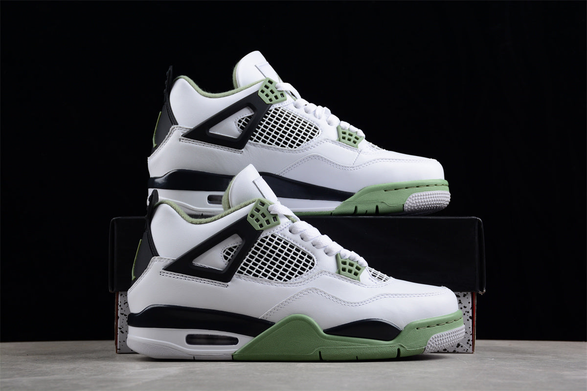 Jordan 4 oil green