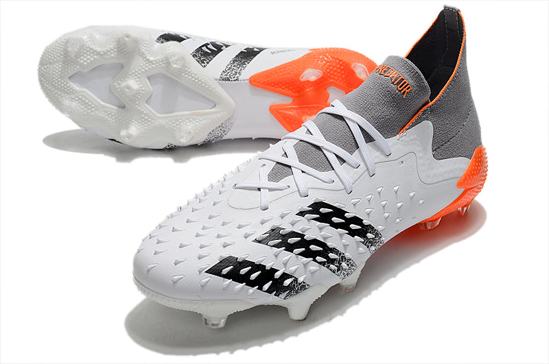 Predator Freak white black orange