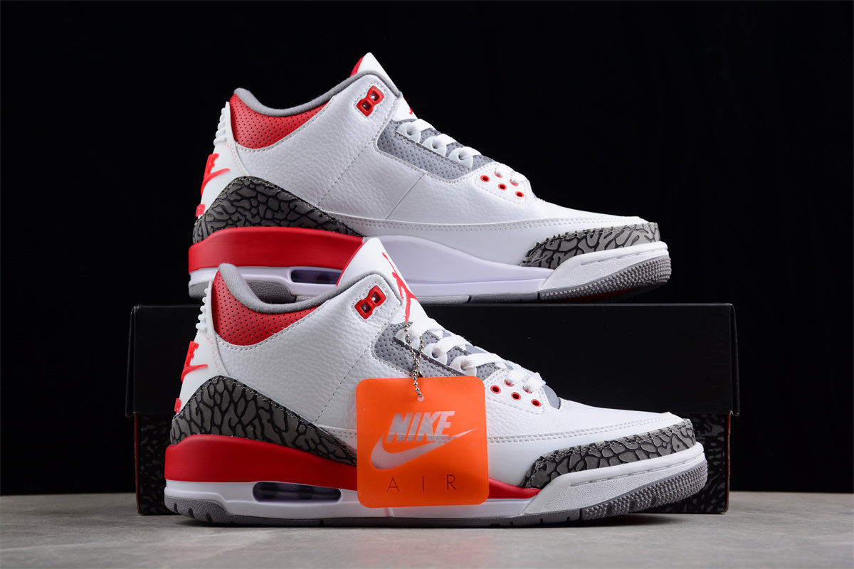 Jordan 3 fire red