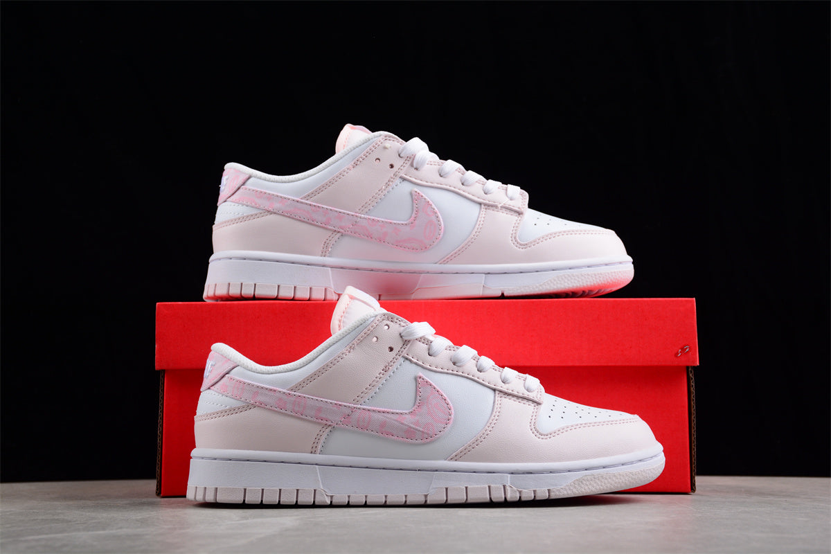 Dunk Low pink paisley