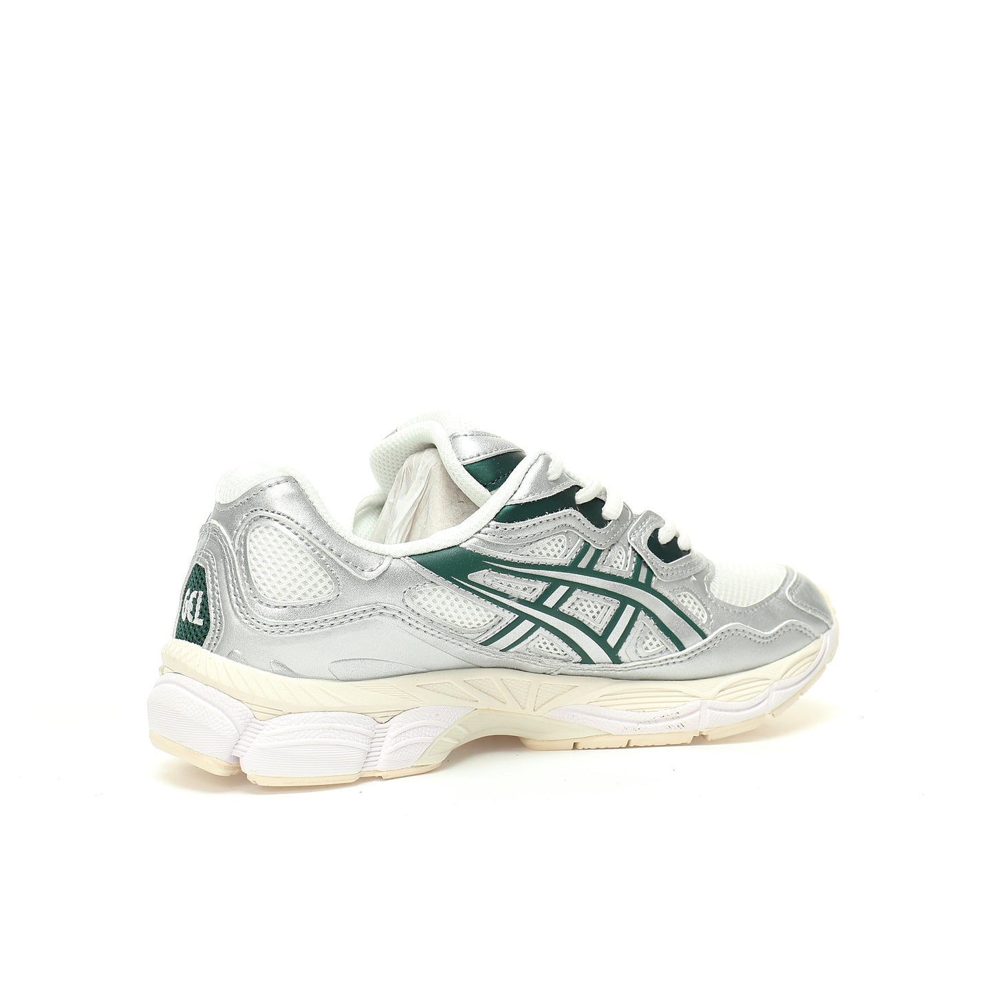 Asics Gel NYC white silver green