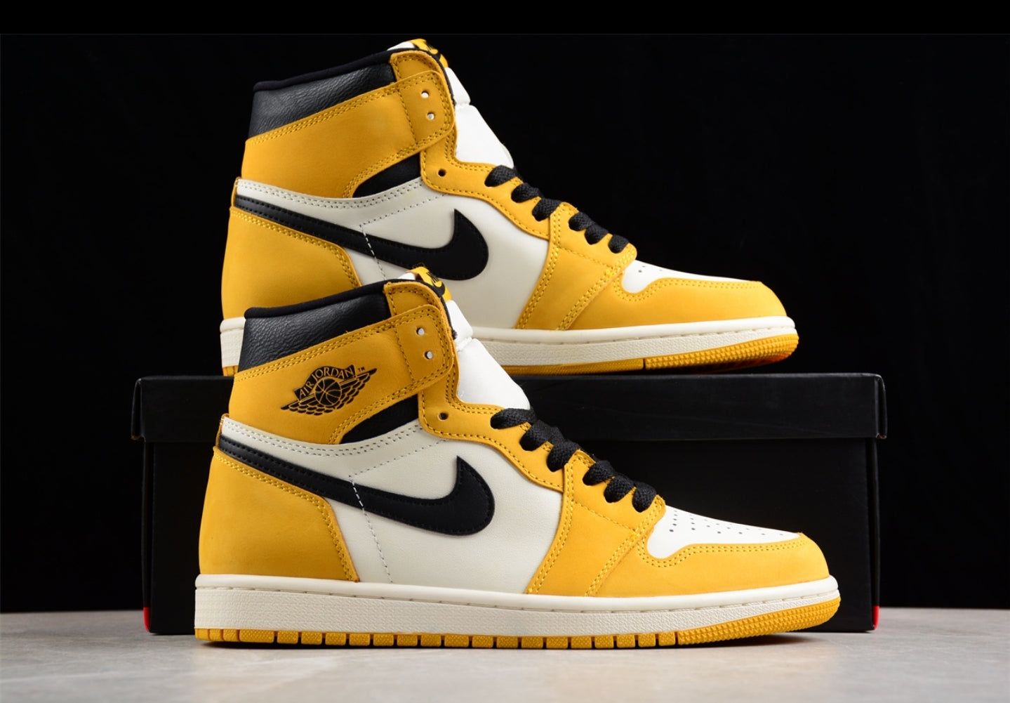 Jordan 1 High yellow ochre