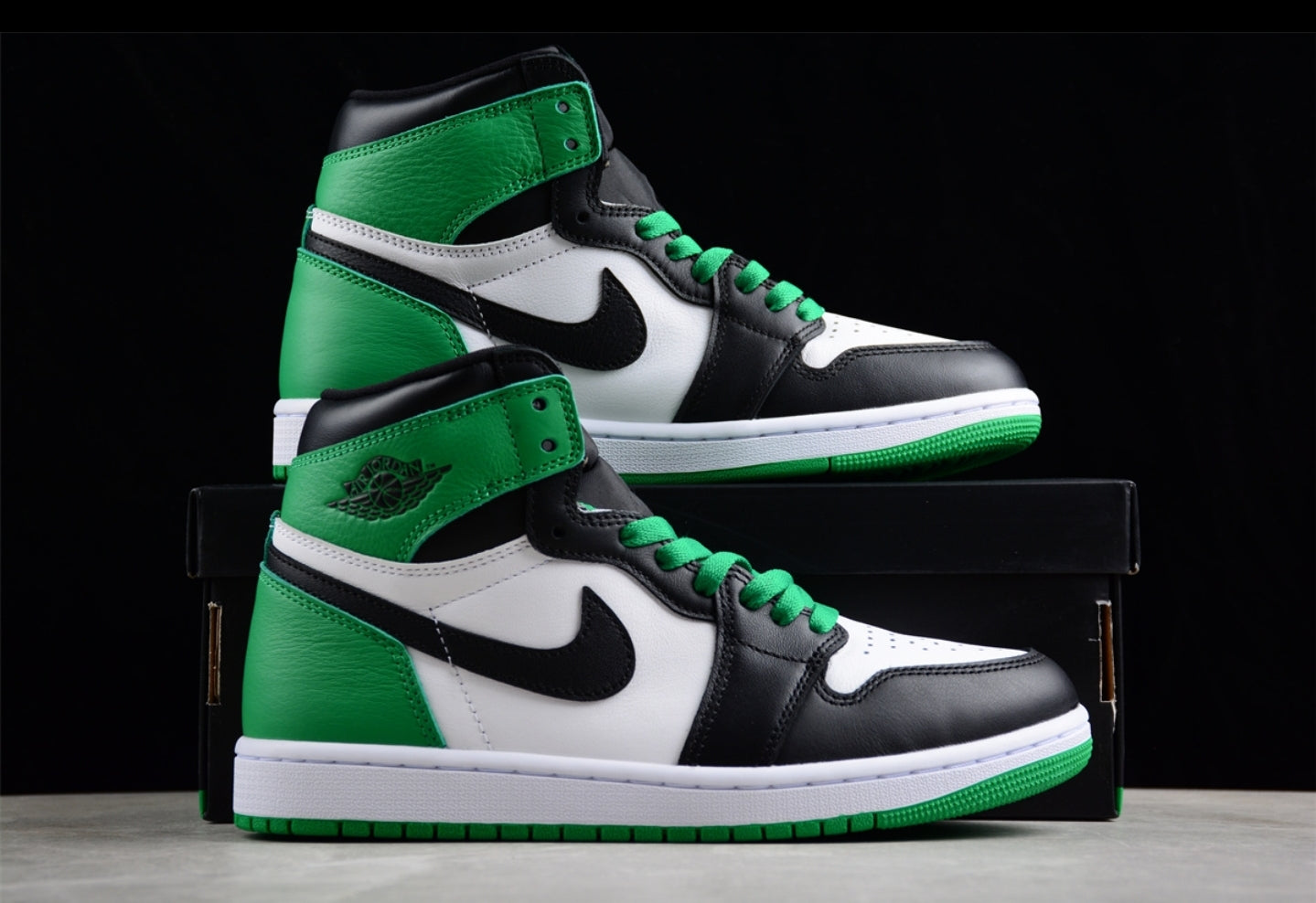 Jordan 1 High lucky green