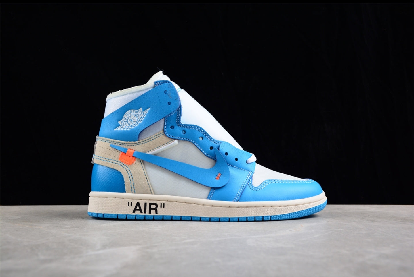 Jordan 1 off white azul precio fashion