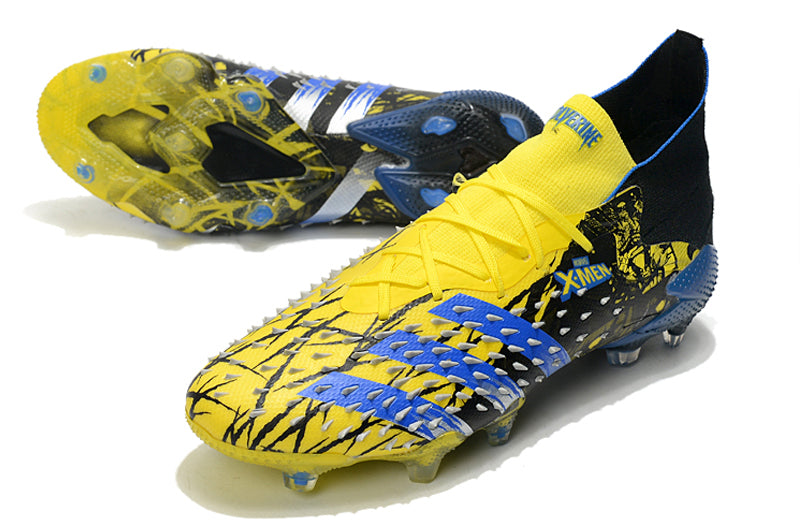 Predator Freak yellow black blue