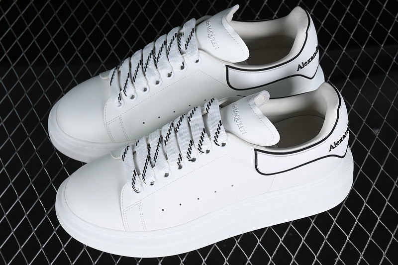 Alexander McQueen white black trace