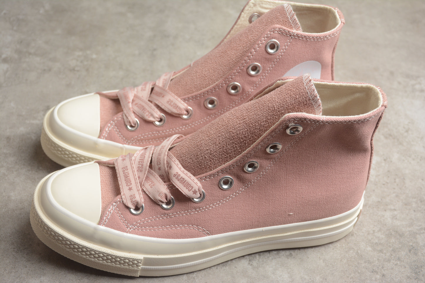 Converse pink fabric