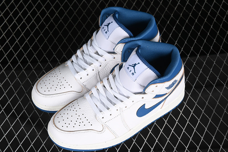 Jordan 1 Mid industrial blue
