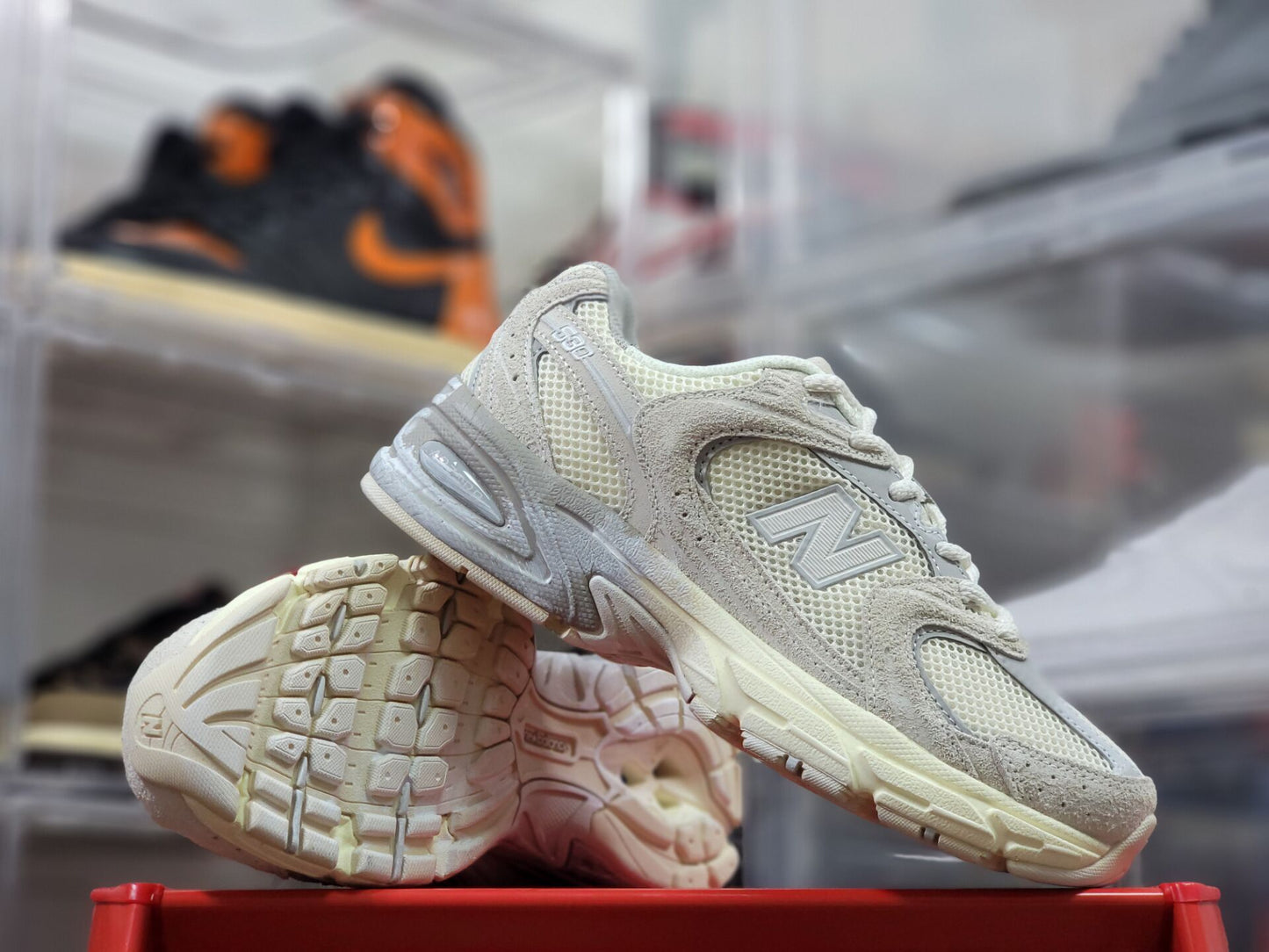 New Balance 530 grey bone