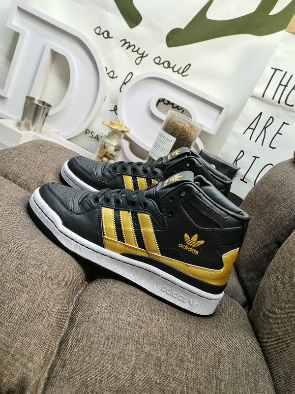 Forum High black yellow