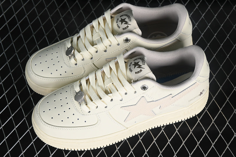 BAPE STA x highsnobiety essentials beige