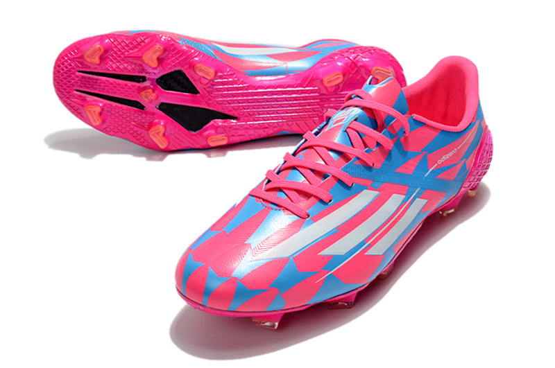 AdiZero F50 pink blue
