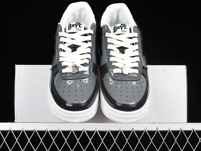 BAPE STA black grey white
