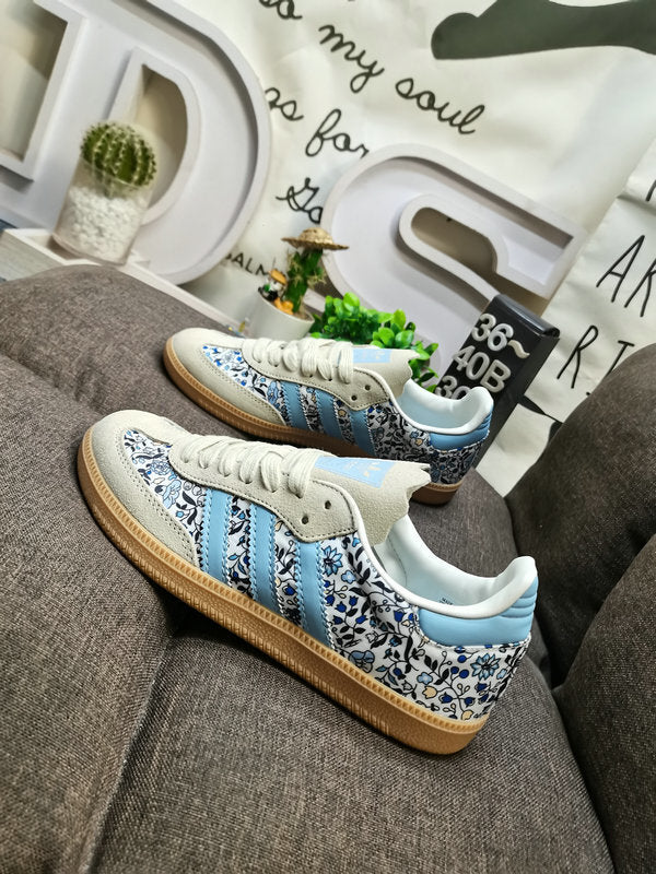 Samba blue floral
