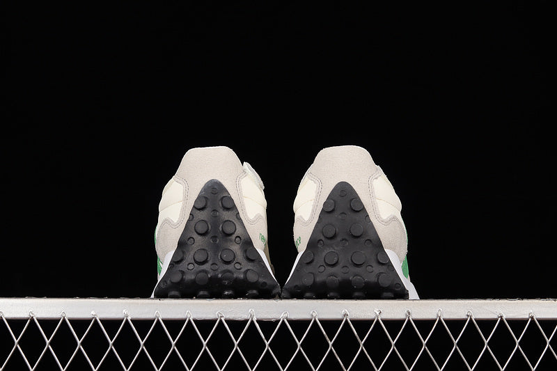 New Balance 327 white greenlight