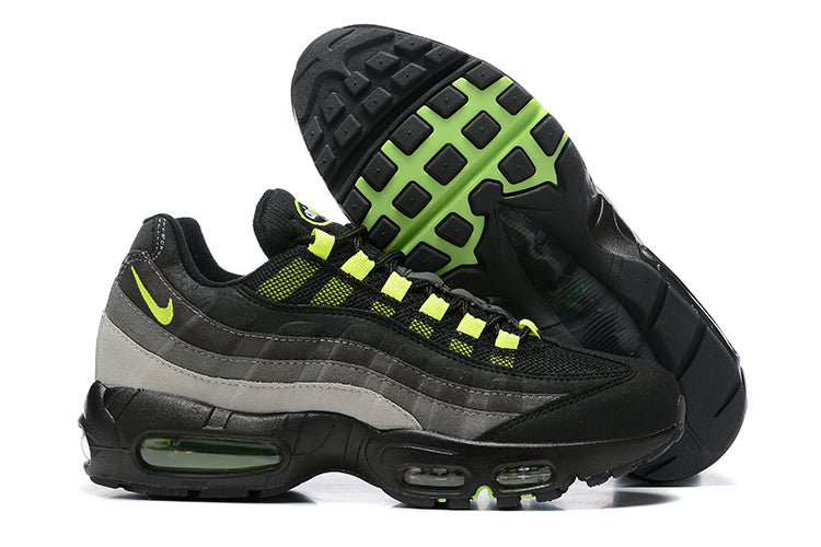 Air Max 95 black grey green swoosh