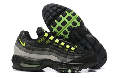 Air Max 95 black grey green swoosh