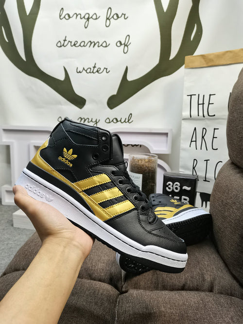 Forum High black yellow