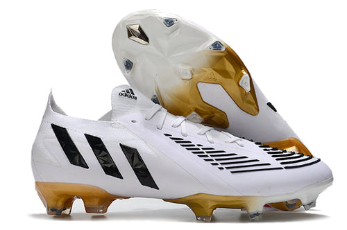 Predator Edge white black gold