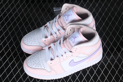 Jordan 1 Mid wash pink