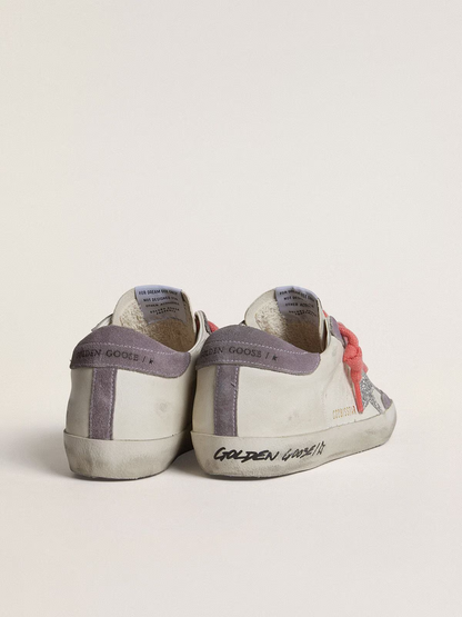 Golden Goose silver glitter star
