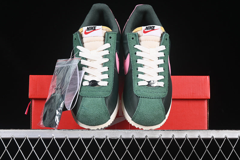 Cortez green pink