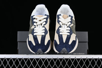 New Balance 327 beige olive navy