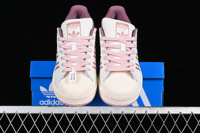Superstar white pink lux