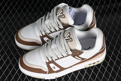 LV trainer white brownie