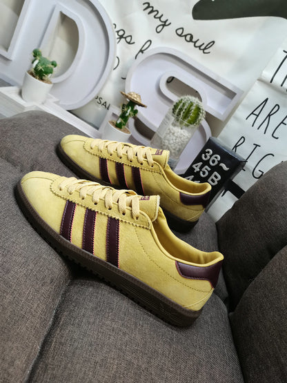 Bermuda yellow burgundy