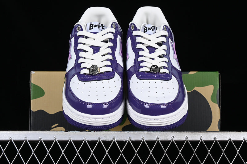 BAPE STA white purple