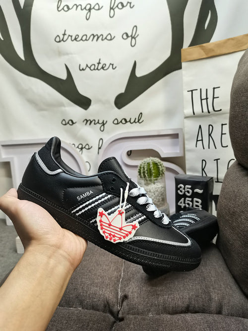 Samba black white silver