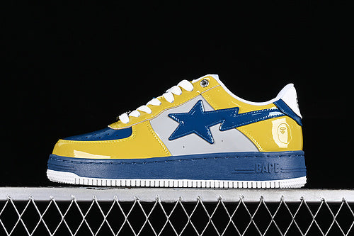 BAPE STA yellow blue white