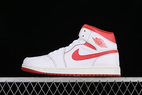 Jordan 1 Mid industrial red